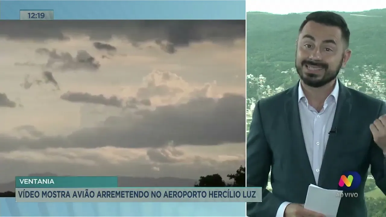 Avião arremete no aeroporto de Florianópolis; veja o vídeo