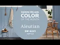 Sherwin-Williams Color of the Month - February 2022 Aleutian SW 6241