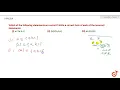 Which of the following statements are correct Write a correct form of each of the incorrec