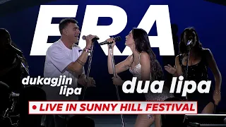 Dua Lipa Dukagjin Lipa - Era LIVE ne Sunny Hill Festival