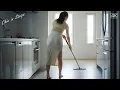 Download Lagu Calm Moments and Subtle Grace While Mopping the Kitchen Floor - キッチンの床をモップで拭くときの穏やかなひとときとさりげない優雅さ
