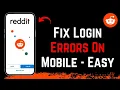 How to Fix Login Errors on Reddit