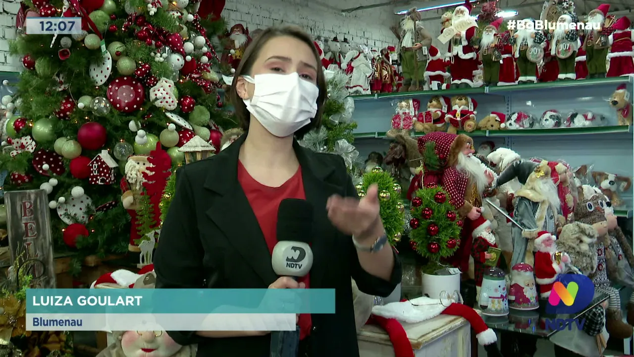 Para incentivar os consumidores a CDL de Blumenau realiza campanha Magia de Natal