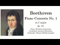 Beethoven: Piano Concerto No. 1 in C major, Op. 15 (with Full Score)