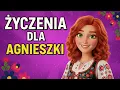 Lagu Życzenia imieninowe dla AGNIESZKI 💐 Wesoła piosenka z życzeniami | Disco Polo Biesiada