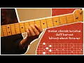 Jeff bernat - Wrong about forever (Original guitar chord tutorial)