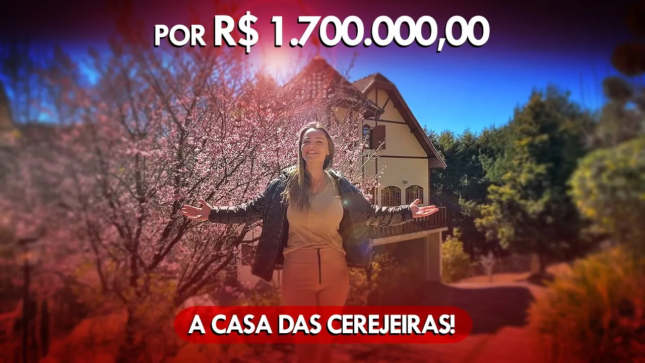 Video do Imóvel: Casa com 5 dormitórios à venda, 234 m² por R$ 1.700.000 - Vila Sylvia - Campos do Jordão/SP