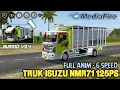 Mod Truk Oleng Isuzu NMR71 detail, full anim, 6 speed, Link MEDIAFIRE | Mod BUSSID V3.4