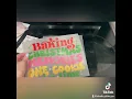 Baking Christmas Transfers one sheet at the time