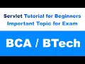 Servlet Tutorial for Beginners What is Servlet and Life Cycle of Servlet Servlet for Beginners