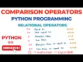 Comparison Operators in Python