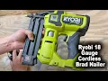 How to Use Ryobi 18 Gauge Cordless Brad Nailer