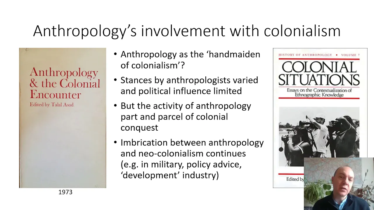 W8C4 - Colonialism - anthropology and/as colonialism (UCL Anthropology, Holbraad)