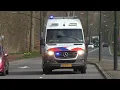 Brandweer Ambulances en Politie met Spoed onderweg in Heiloo Hoorn en Beverwijk