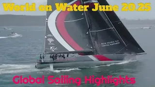 WoW June20 25 Aussie Crewed Maxi Scallywag Wins Loro Piana, Finn Masters, 5.5 Class, Pip Hare, more