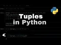 Tuples in Python Python Tuples Why Tuples are Immutable Python Course by We Are Engineers
