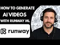 How to Generate AI s with Runway ML Full Guide 2026