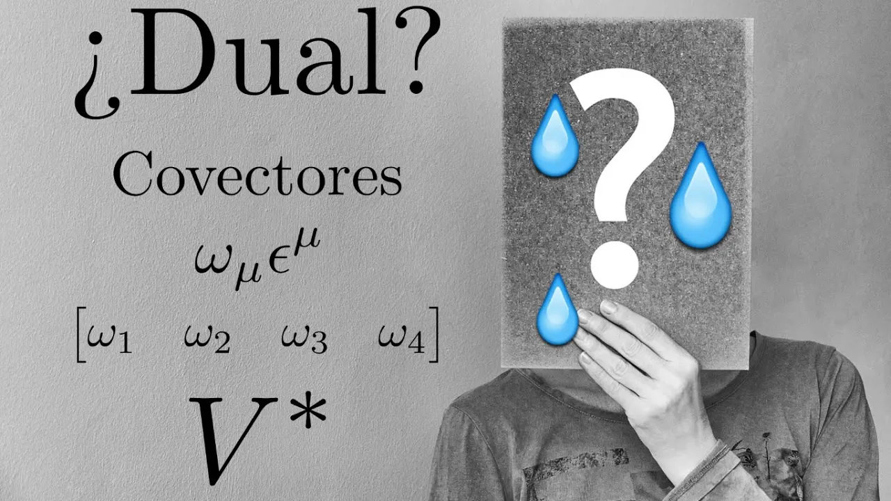 ¿Qué #@! es el espacio dual? | Relatividad