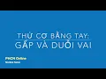 Download Lagu Thử cơ bằng tay: Gấp và Duỗi Vai
