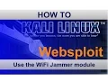 Websploit Wifi Jammer in Kali Linux