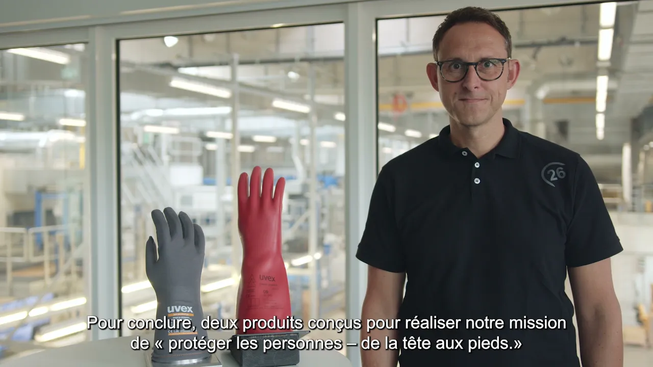 Les gants uvex power protect V1000 et arc protect g1 présentés par la marque