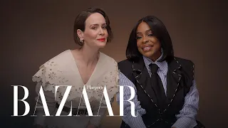 Sarah Paulson And Niecy Nash Test Their Friendship All About Me Harper S BAZAAR 