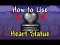 How to Use Heart Statue in Terraria