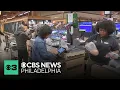 Last-minute shoppers stop by Wegmans in South Jersey before Thanksgiving