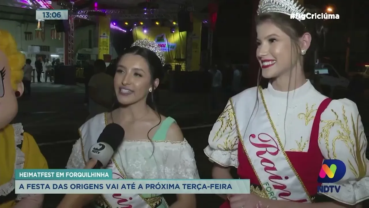 Heimatfest em Forquilhinha está oficialmente aberta