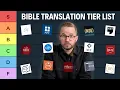 The Ultimate Bible Translation Tier List ESV KJV NLT NIV More