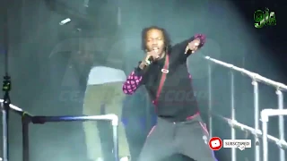 watch naira marley new soapy dance step live on stage at wizkid starboy fest live at london 2019
