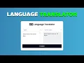 Build a Language Translator App with React - Full Tutorial