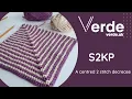 S2KP Slip 2 knit pass Centred Double Decrease Knitting Tutorial