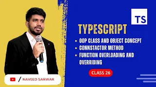 OOP Class And Object Concept In TypeScript Constructors Method TypeScript Tutorial