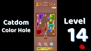 Catdom Color Hole Level 14 Screenshot