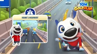 talking tom gold run hanks highway old gameplay