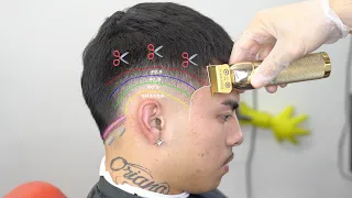 INTERMEDIATE LEVEL Barber Tutorial Burst Fade Detailed