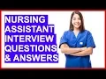 NURSING ASSISTANT Interview Questions And Answers