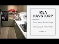 IKEA Havstorp Kitchen Brown Beige Cabinets Island Tour