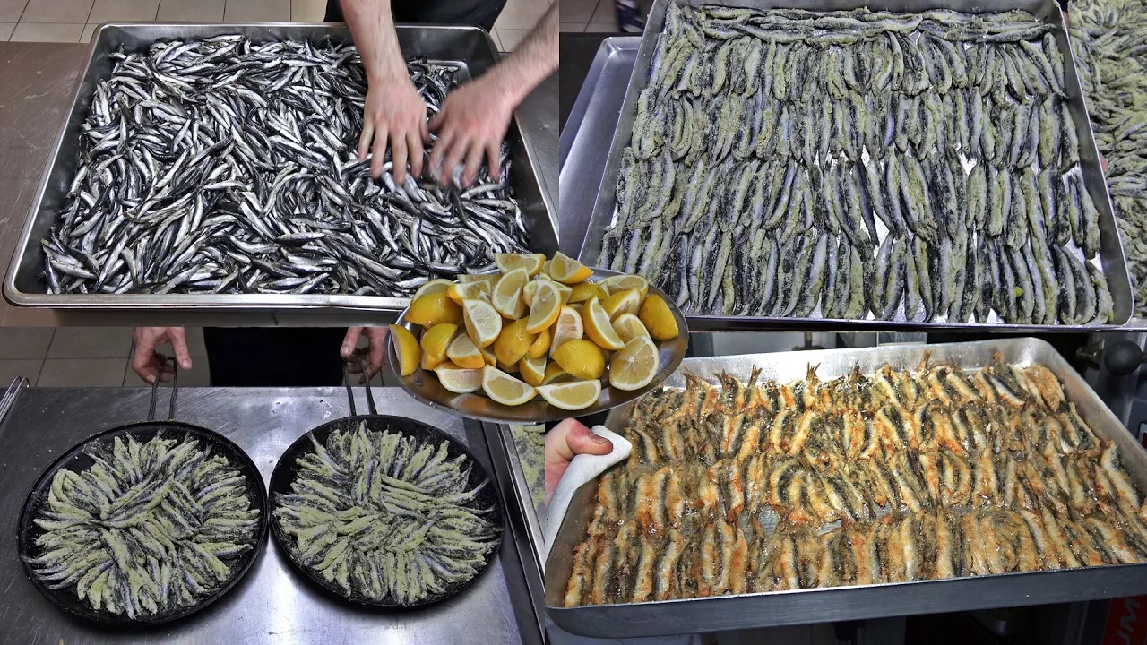 Turkish Anchovy Recipe Small Black Sea Fish