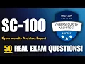 SC-100 Microsoft Cybersecurity Architect Expert Practice Exam 2026 50 Real Questions Explained