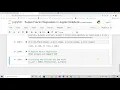 Support Vector Regression in Jupyter Notebook
