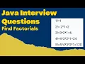 How to Find Factorial for given Number by Java Program Java interview question codewriteup5151