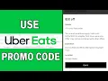 How to Use Uber Eats Promo Code 2026