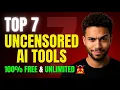 7 Insane AI Tools Nobody Talks About 100 Free No Paywall Unlimited Access