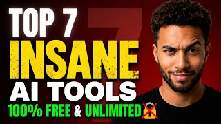 7 Insane AI Tools Nobody Talks About 100 Free No Paywall Unlimited Access