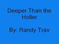 Deeper Than The Holler by Randy Travis - Lyrics ...