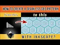 How To Make A Repeating Pattern Using Inkscape Making Patterns In Inkscape Geometric Pattern