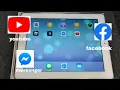 How to install youtube facebook and messenger to your old version ios iPad 3