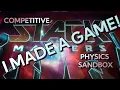 COMPETITIVE PHYSICS SANDBOX GAME - Stack Masters Teaser 15 minute Developer Gameplay Commentary